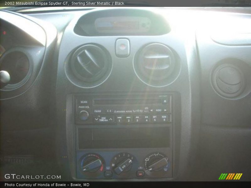 Sterling Silver Metallic / Black 2002 Mitsubishi Eclipse Spyder GT