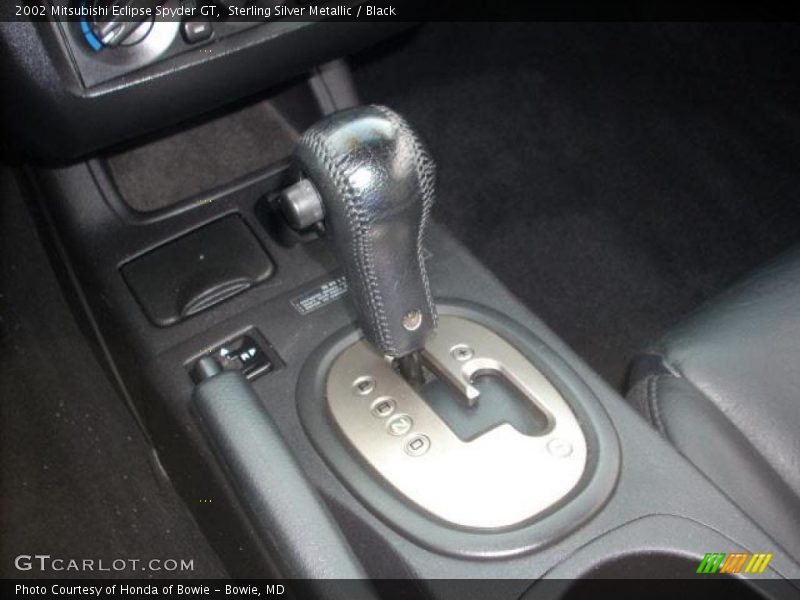 Sterling Silver Metallic / Black 2002 Mitsubishi Eclipse Spyder GT