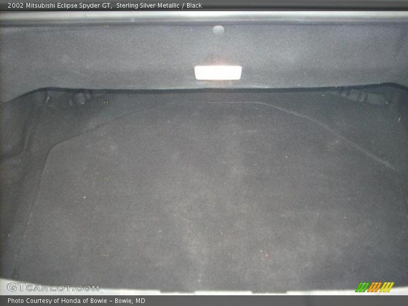 Sterling Silver Metallic / Black 2002 Mitsubishi Eclipse Spyder GT