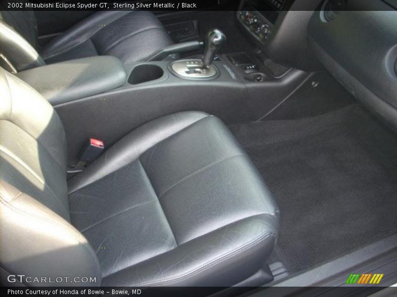 Sterling Silver Metallic / Black 2002 Mitsubishi Eclipse Spyder GT