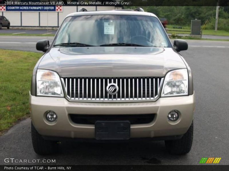 Mineral Gray Metallic / Midnight Grey 2004 Mercury Mountaineer V8 AWD