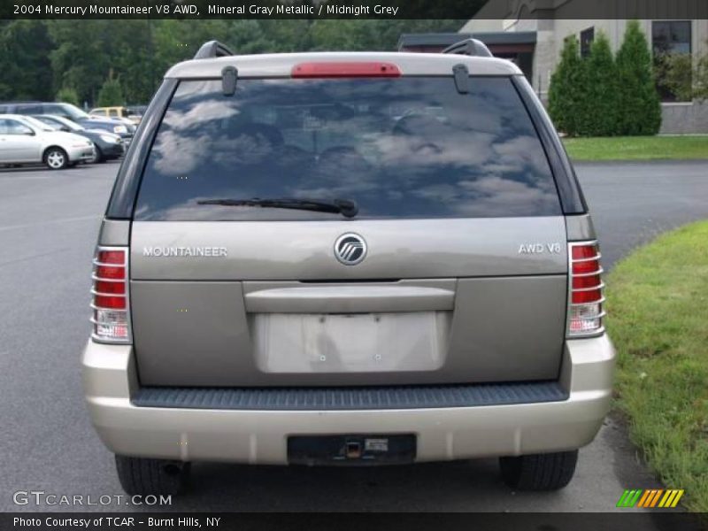 Mineral Gray Metallic / Midnight Grey 2004 Mercury Mountaineer V8 AWD