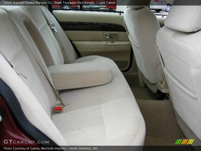 Dark Toreador Red Metallic / Light Camel 2008 Mercury Grand Marquis GS