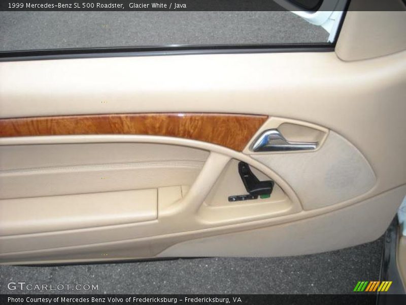 Glacier White / Java 1999 Mercedes-Benz SL 500 Roadster