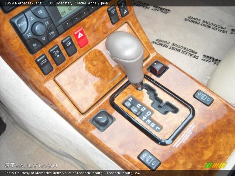Glacier White / Java 1999 Mercedes-Benz SL 500 Roadster