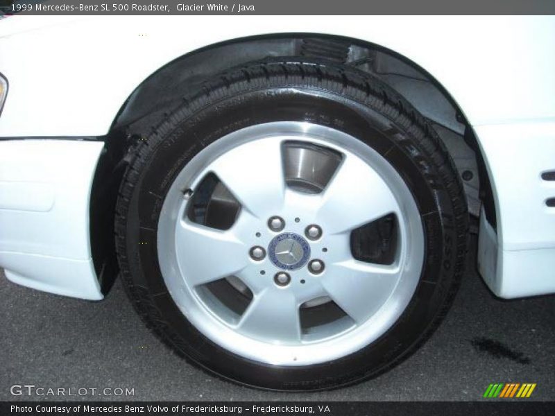 Glacier White / Java 1999 Mercedes-Benz SL 500 Roadster