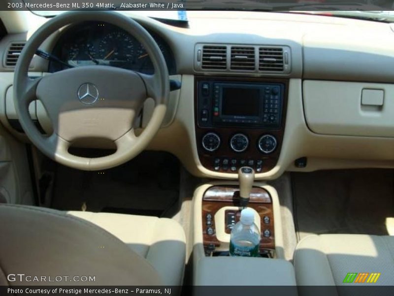 Alabaster White / Java 2003 Mercedes-Benz ML 350 4Matic