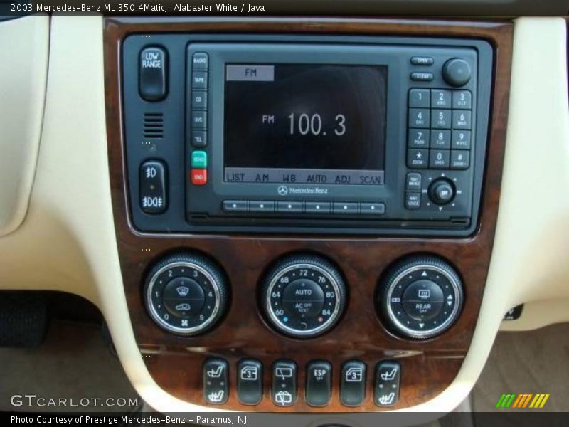 Alabaster White / Java 2003 Mercedes-Benz ML 350 4Matic