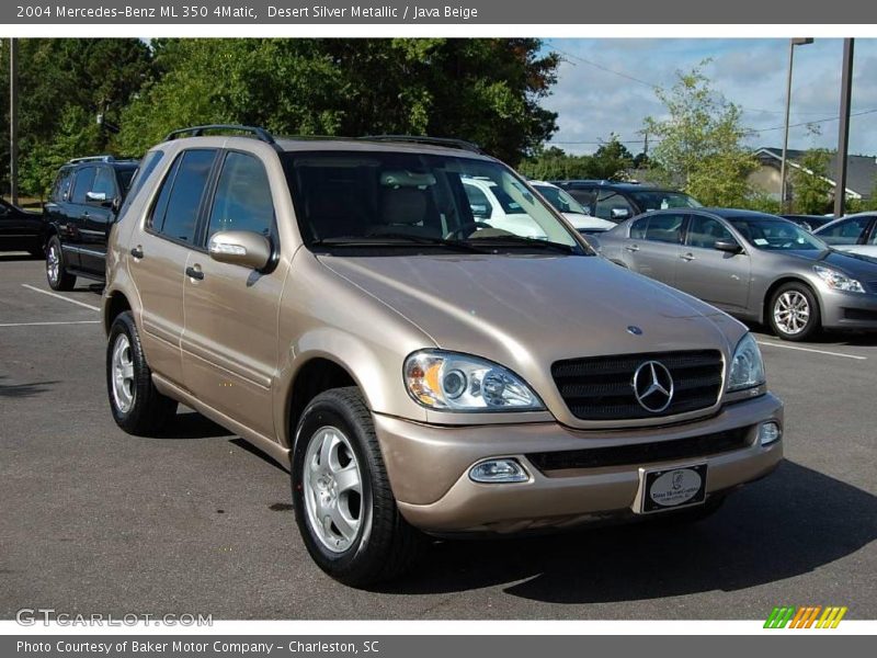 Desert Silver Metallic / Java Beige 2004 Mercedes-Benz ML 350 4Matic