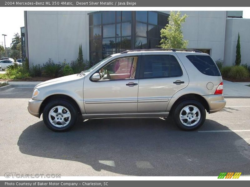 Desert Silver Metallic / Java Beige 2004 Mercedes-Benz ML 350 4Matic