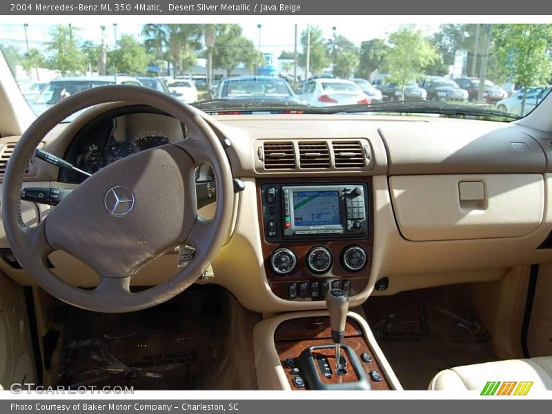 Desert Silver Metallic / Java Beige 2004 Mercedes-Benz ML 350 4Matic
