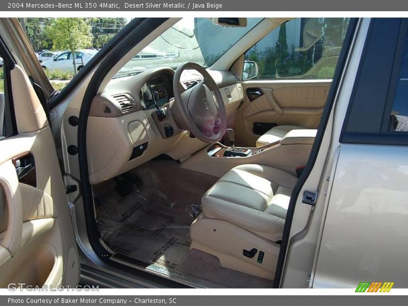 Desert Silver Metallic / Java Beige 2004 Mercedes-Benz ML 350 4Matic
