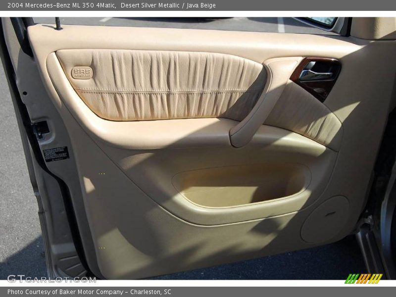 Desert Silver Metallic / Java Beige 2004 Mercedes-Benz ML 350 4Matic