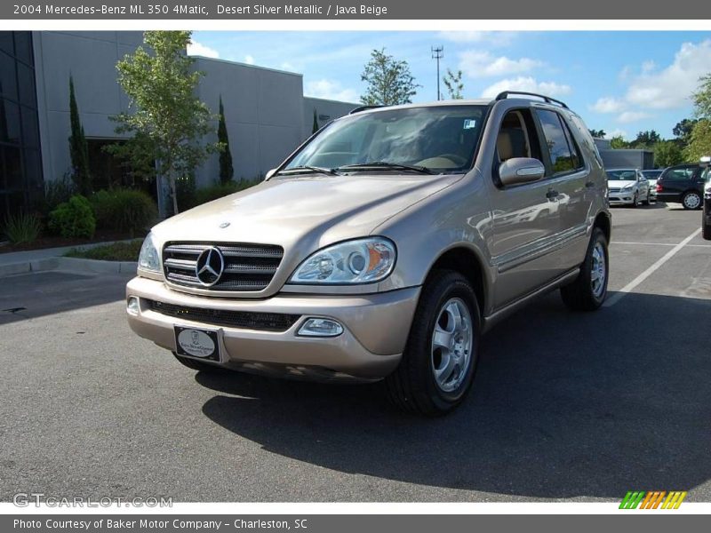 Desert Silver Metallic / Java Beige 2004 Mercedes-Benz ML 350 4Matic