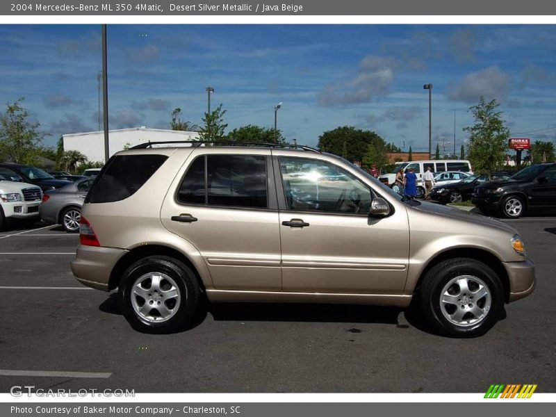 Desert Silver Metallic / Java Beige 2004 Mercedes-Benz ML 350 4Matic