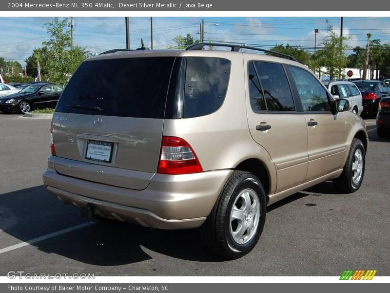Desert Silver Metallic / Java Beige 2004 Mercedes-Benz ML 350 4Matic