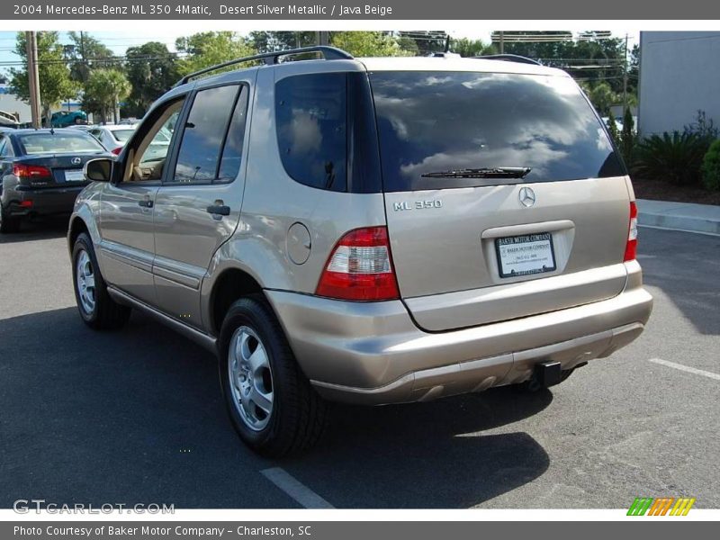 Desert Silver Metallic / Java Beige 2004 Mercedes-Benz ML 350 4Matic