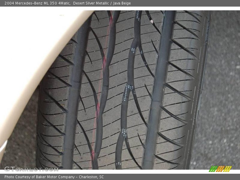 Desert Silver Metallic / Java Beige 2004 Mercedes-Benz ML 350 4Matic