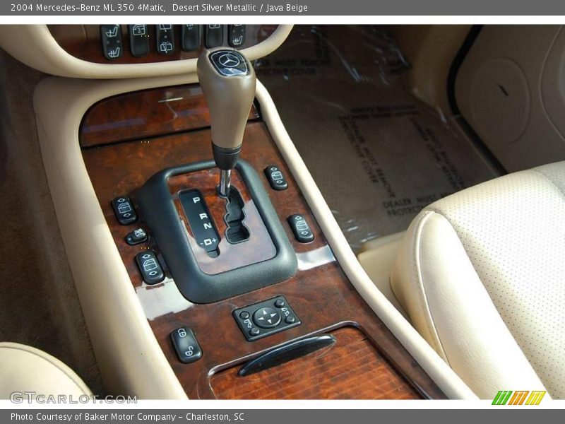Desert Silver Metallic / Java Beige 2004 Mercedes-Benz ML 350 4Matic