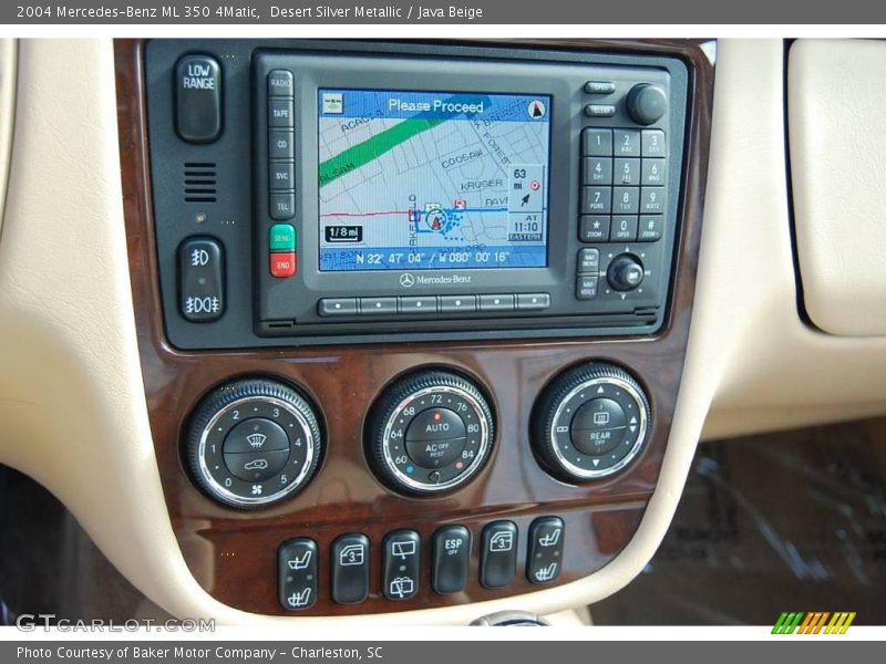 Desert Silver Metallic / Java Beige 2004 Mercedes-Benz ML 350 4Matic