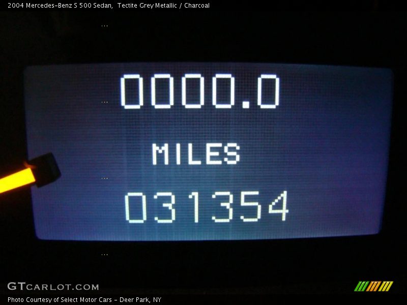 Tectite Grey Metallic / Charcoal 2004 Mercedes-Benz S 500 Sedan