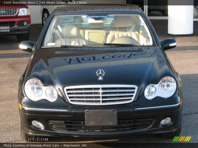 Black / Stone 2005 Mercedes-Benz C 240 4Matic Sedan