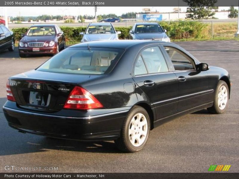 Black / Stone 2005 Mercedes-Benz C 240 4Matic Sedan