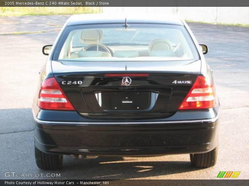 Black / Stone 2005 Mercedes-Benz C 240 4Matic Sedan