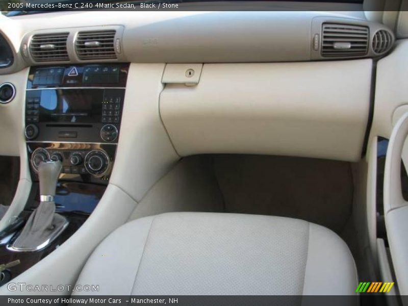 Black / Stone 2005 Mercedes-Benz C 240 4Matic Sedan