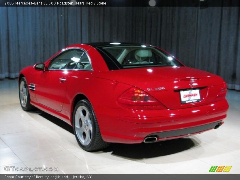 Mars Red / Stone 2005 Mercedes-Benz SL 500 Roadster