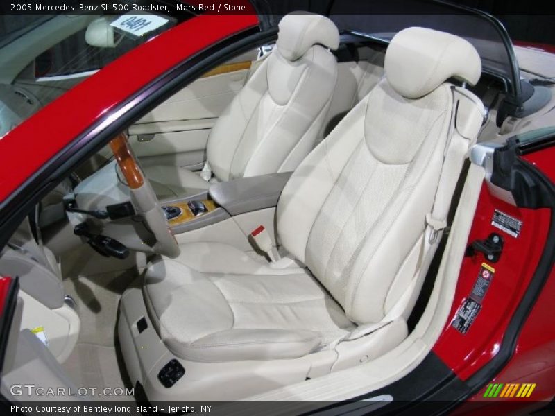 Mars Red / Stone 2005 Mercedes-Benz SL 500 Roadster