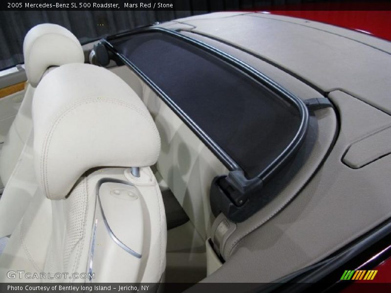 Mars Red / Stone 2005 Mercedes-Benz SL 500 Roadster