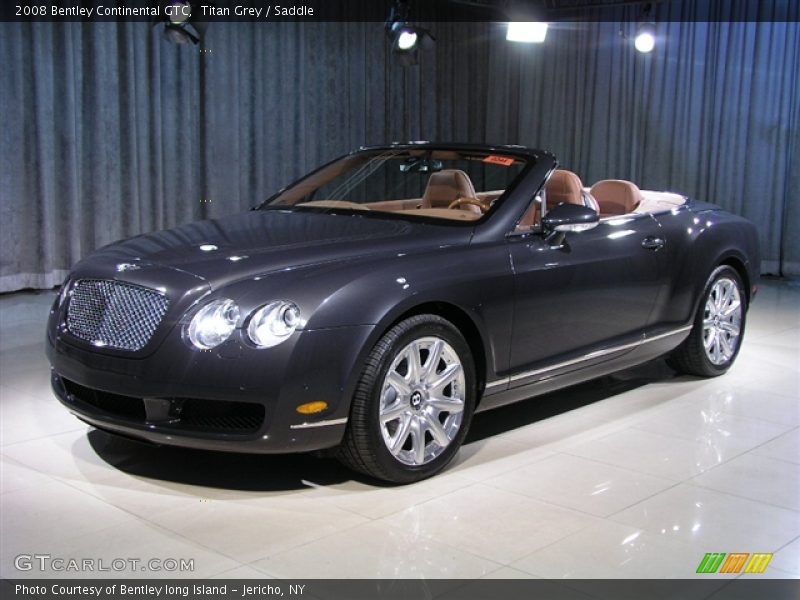 Titan Grey / Saddle 2008 Bentley Continental GTC