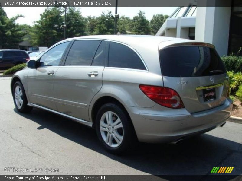 Pewter Metallic / Black 2007 Mercedes-Benz R 500 4Matic