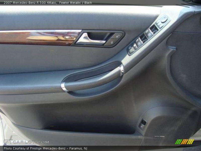 Pewter Metallic / Black 2007 Mercedes-Benz R 500 4Matic