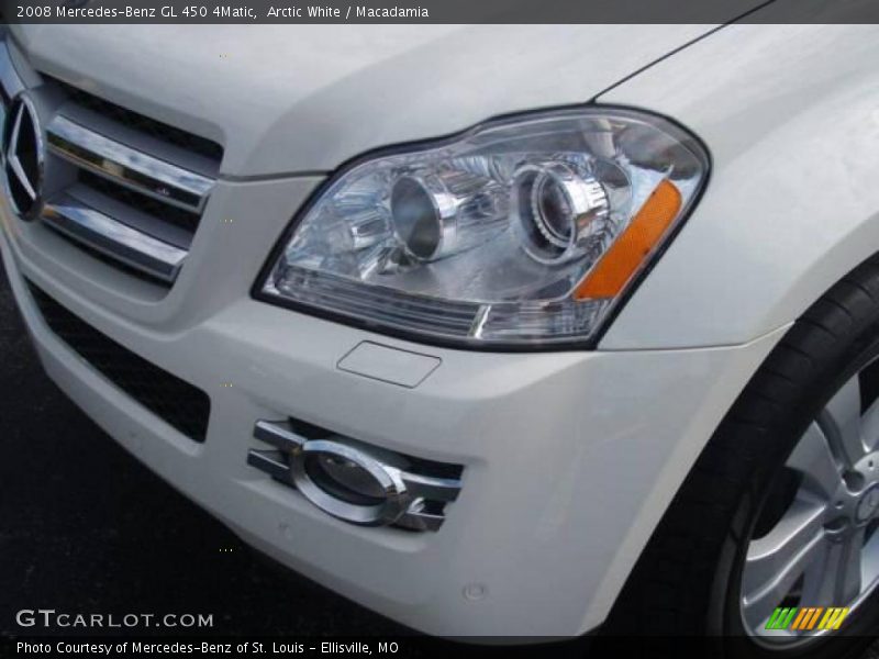Arctic White / Macadamia 2008 Mercedes-Benz GL 450 4Matic