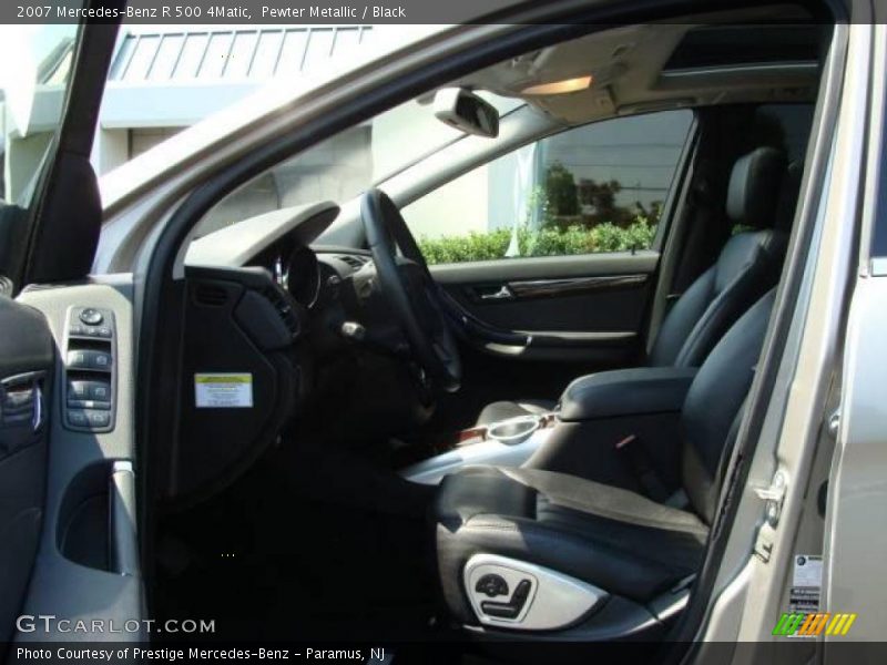 Pewter Metallic / Black 2007 Mercedes-Benz R 500 4Matic