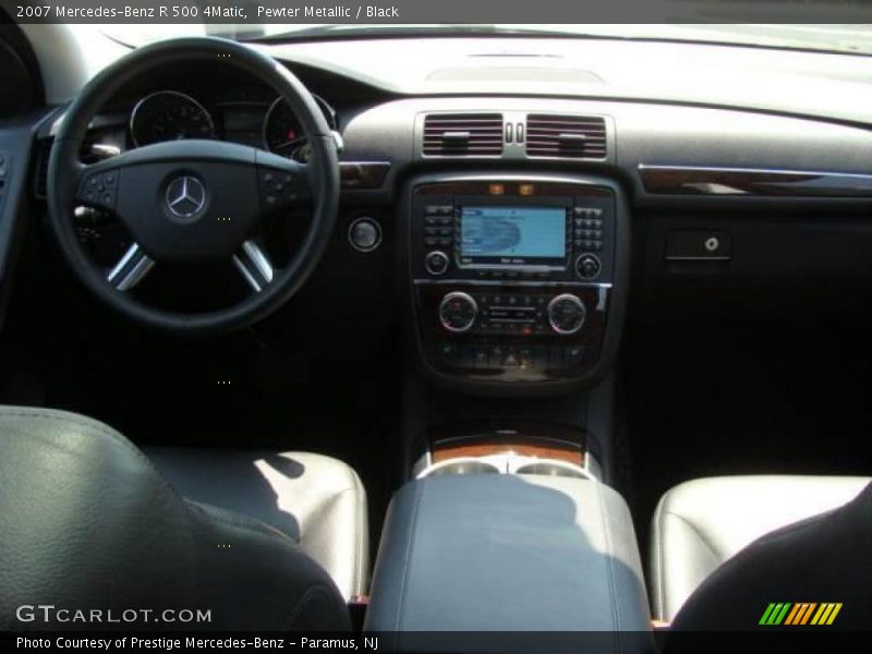Pewter Metallic / Black 2007 Mercedes-Benz R 500 4Matic