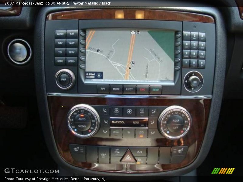 Pewter Metallic / Black 2007 Mercedes-Benz R 500 4Matic