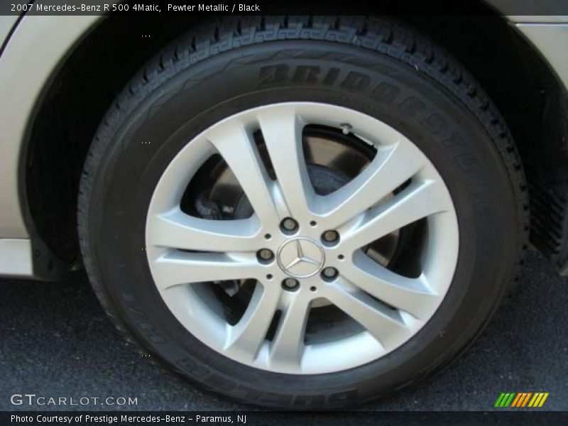 Pewter Metallic / Black 2007 Mercedes-Benz R 500 4Matic