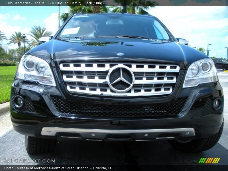 Black / Black 2009 Mercedes-Benz ML 320 BlueTec 4Matic