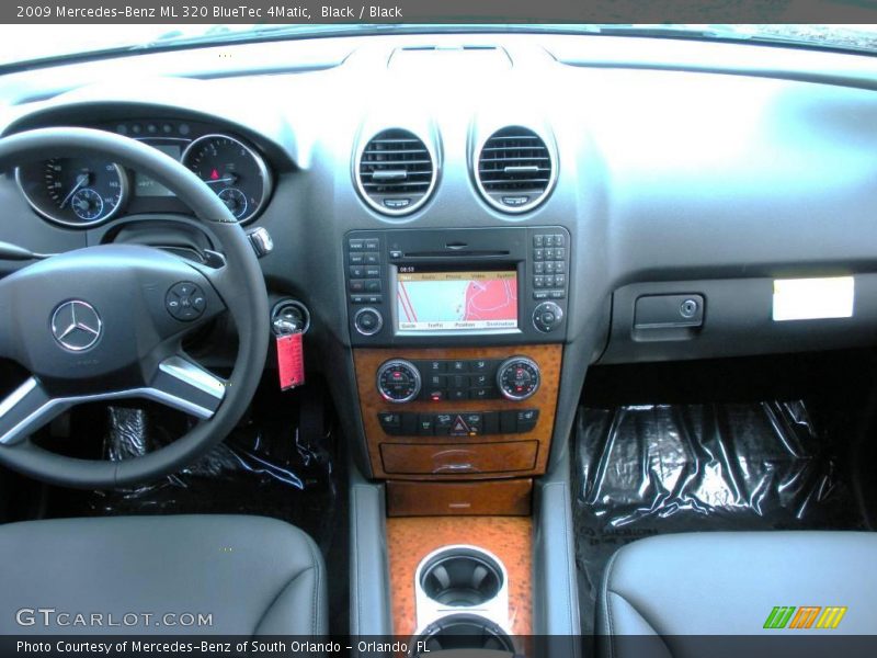 Black / Black 2009 Mercedes-Benz ML 320 BlueTec 4Matic
