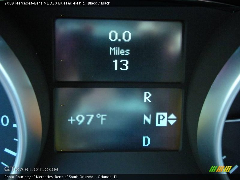 Black / Black 2009 Mercedes-Benz ML 320 BlueTec 4Matic