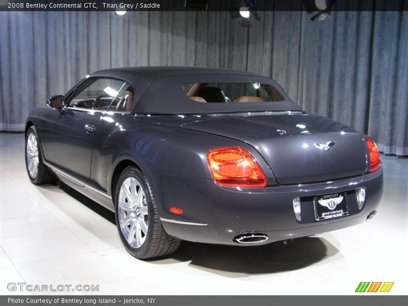 Titan Grey / Saddle 2008 Bentley Continental GTC