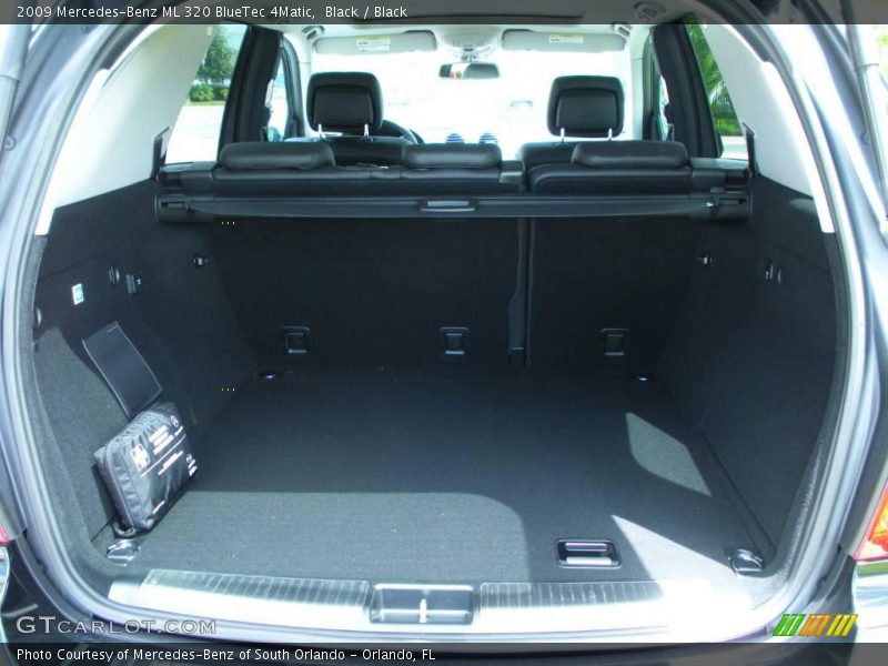 Black / Black 2009 Mercedes-Benz ML 320 BlueTec 4Matic