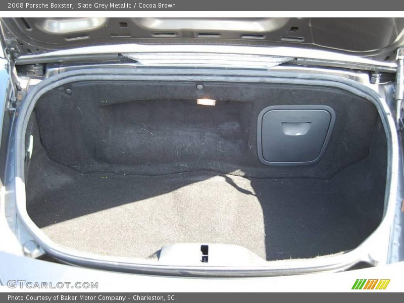 Slate Grey Metallic / Cocoa Brown 2008 Porsche Boxster