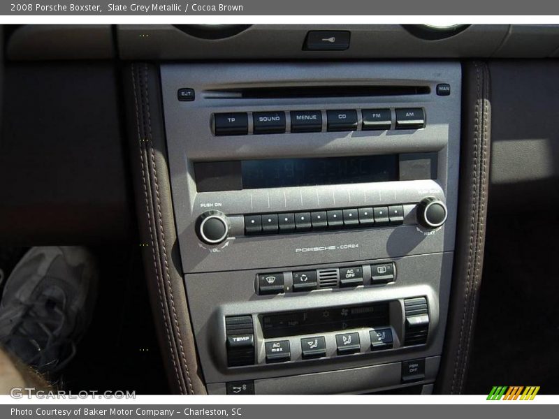 Slate Grey Metallic / Cocoa Brown 2008 Porsche Boxster