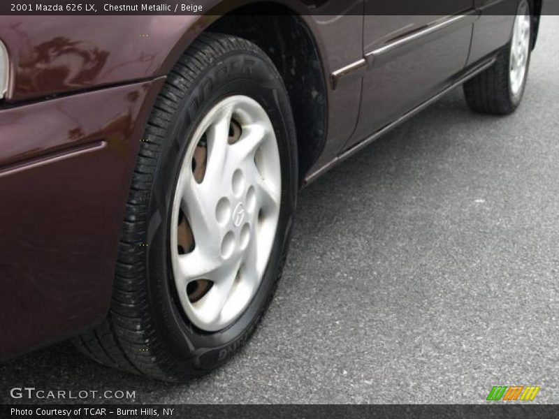 Chestnut Metallic / Beige 2001 Mazda 626 LX