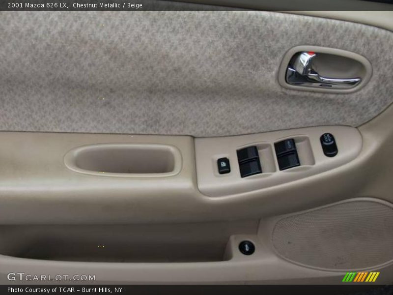 Chestnut Metallic / Beige 2001 Mazda 626 LX