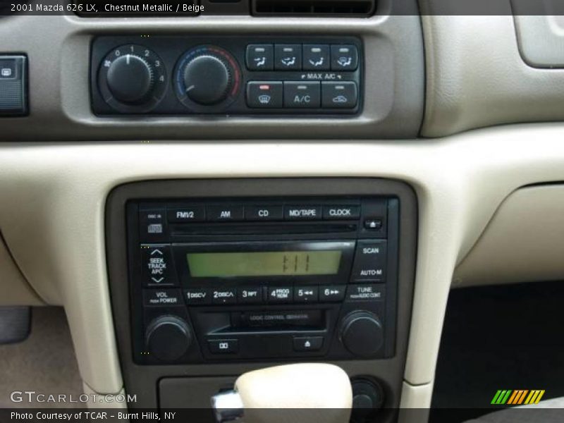 Chestnut Metallic / Beige 2001 Mazda 626 LX